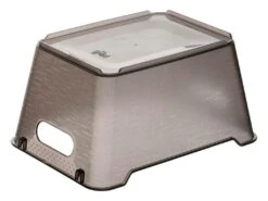 Boîte De Rangement, Polypropylène, 1,8 L, Gris En Verre, 19,5x14x10 Cm -Electroménager Soldes accessoire de rangement 21221905