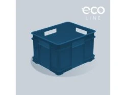 2x Boîte De Rangement Eurobox XL, Echo Plastic (PP), 43 X 35 X 24 Cm, 28 L, Bleu -Electroménager Soldes accessoire de rangement 21221947