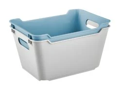 Boîte De Rangement 19,5 X 14 X 10, Gris Nordique -Electroménager Soldes accessoire de rangement 21221953