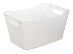 Boîte De Rangement, Polypropylène, 1,8 L, Transparent, 19.5x14x10 Cm