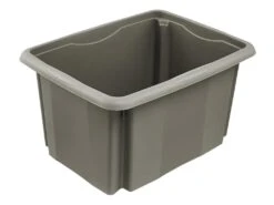 Boîte De Rangement 38 X 28,5 X 20,5, Eco Gray