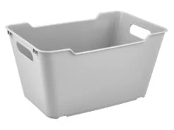 Boîte De Rangement 29,5 X 19 X 15, Gris Nordique