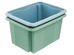 Boîte De Rangement 38 X 28,5 X 20,5, Vert Nordique -Electroménager Soldes accessoire de rangement 21222059