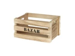 Cagettes En Bois Bazar (Lot De 3) -Electroménager Soldes accessoire de rangement 21259729