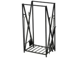 Serviteur De Cheminée Roberto Noir