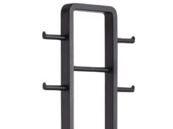 Selje Porte-manteau Avec 4 Crochets, Noir. -Electroménager Soldes accessoire de rangement 22046277