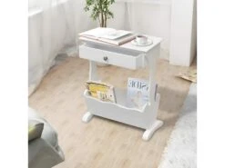 Porte-revues Melrose Blanc