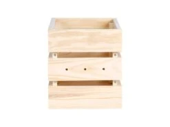 Caisse En Pin Brut MERIBEL -Electroménager Soldes accessoire de rangement 22134013