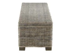 Bout De Lit Coffre En Kubu 130 Cm -Electroménager Soldes accessoire de rangement 22134025