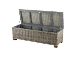 Bout De Lit Coffre En Kubu 130 Cm -Electroménager Soldes accessoire de rangement 22134027