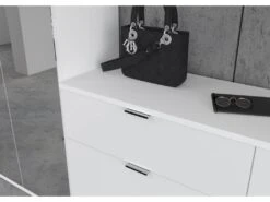 ProjektX Ensemble D'armoires De Rangement 2 Portes, 2 Tiroirs Blanche. -Electroménager Soldes accessoire de rangement 22151249