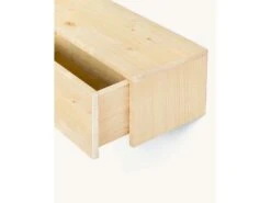 Console D’entrée Flottante En Bois En Couleur Beige 11 Console D’entrée Flottante En Bois En Couleur Beige -Electroménager Soldes accessoire de rangement 22186225