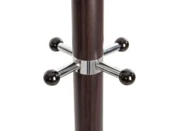Porte Manteau Bois Avec Porte Parapluie Vestiaire Chapeau Veste Vêtement Noir/marron 2008244 -Electroménager Soldes accessoire de rangement 22365521