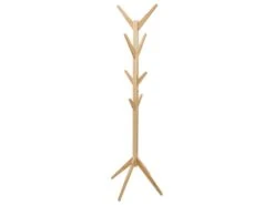 Porte-manteaux 8 Patères En Bambou H 178 Cm