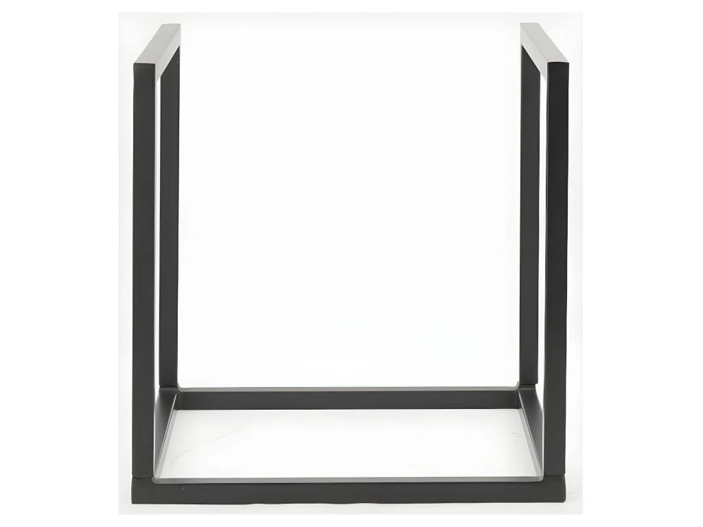 Porte-bûches En Métal Noir 6 Porte-bûches En Métal Noir – Image 4