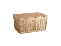 Malle En Osier Blanc