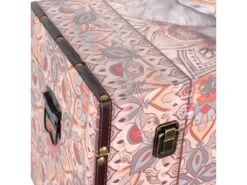 Grand Coffre De Rangement Éléphant Ethnique 70 Cm -Electroménager Soldes accessoire de rangement 23009193