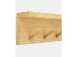 Patère Kate III 7 Crochets Bois Olivier -Electroménager Soldes accessoire de rangement 9060337