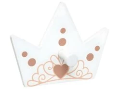 Set De 3 Patères Déco Princesse En Bois Pour Chambre Enfant -Electroménager Soldes accessoire de rangement 9608931