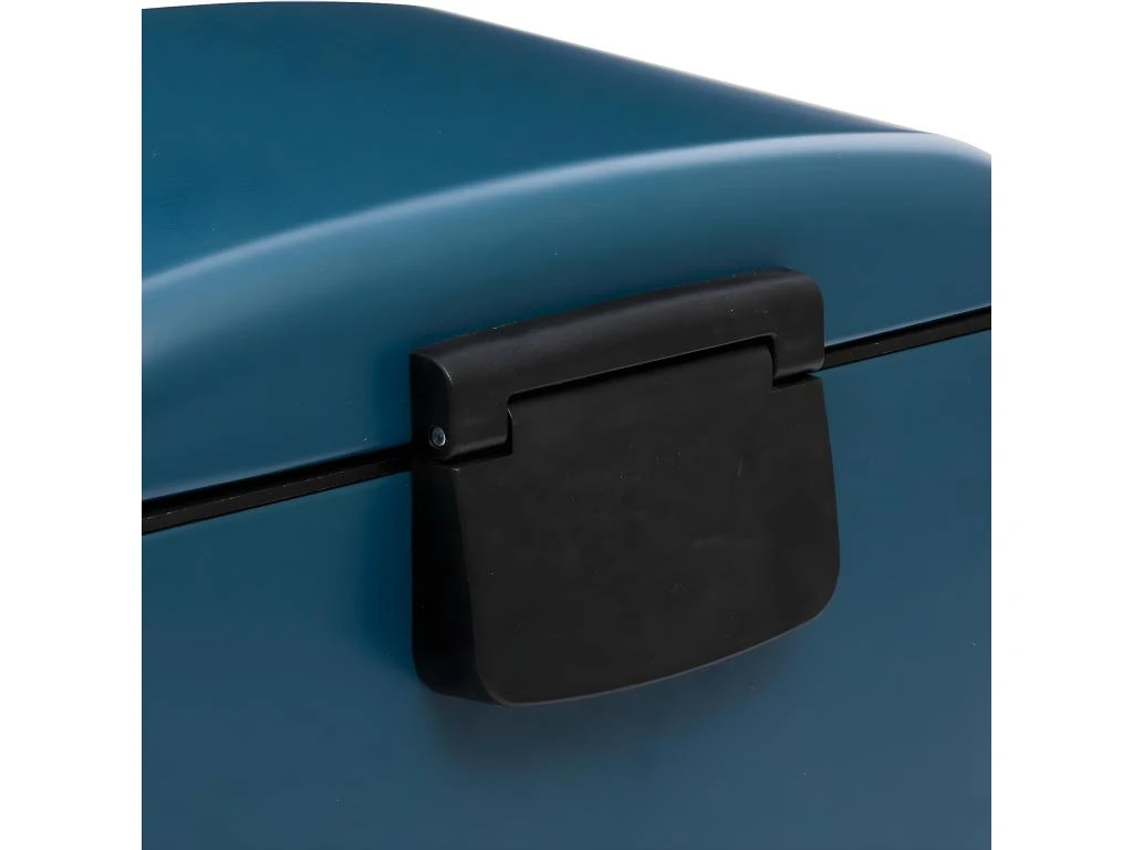 Poubelle En Métal 30 Litres Bleu Ouverture à Pédale 5 Poubelle En Métal 30 Litres Bleu Ouverture à Pédale – Image 3