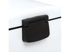 Poubelle 30 Litres En Métal Blanc Ouverture à Pédale -Electroménager Soldes accessoire et rangement cuisine 12589115