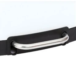 Poubelle 30 Litres En Métal Blanc Ouverture à Pédale -Electroménager Soldes accessoire et rangement cuisine 12589117