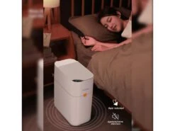 Poubelle Intelligente De 11 L Avec Capteur D'ouverture Et Absorption D'air -Electroménager Soldes accessoire et rangement cuisine 13838719