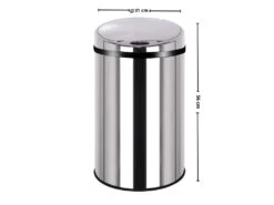 Poubelle De Cuisine Automatique 30L ARTIC En Acier Inox Avec Seau 9 Poubelle De Cuisine Automatique 30L ARTIC En Acier Inox Avec Seau -Electroménager Soldes accessoire et rangement cuisine 14019293
