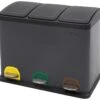 Poubelle Triple Cuisine à Pédale Tri Déchets Ménagers 3 Bacs 3x8L Anthracite 24L 1 Poubelle Triple Cuisine à Pédale Tri Déchets Ménagers 3 Bacs 3x8L Anthracite 24L -Electroménager Soldes accessoire et rangement cuisine 17592771