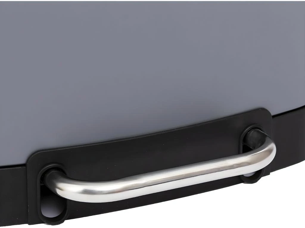 Poubelle 30 Litres En Métal Anthracite Ouverture à Pédale 5 Poubelle 30 Litres En Métal Anthracite Ouverture à Pédale – Image 3