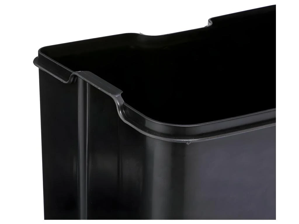 Poubelle 30 Litres En Métal Anthracite Ouverture à Pédale 7 Poubelle 30 Litres En Métal Anthracite Ouverture à Pédale – Image 5