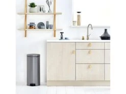 Poubelle à Pédale Newicon 30 L Platinum Code G -Electroménager Soldes accessoire et rangement cuisine 18395067