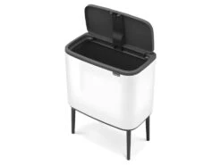 Touch Bin Sur Pieds 36 L Blanc Code R