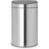 Brabantia Poubelle 40l Matt Steel - 114823 -Electroménager Soldes accessoire et rangement cuisine 18865277
