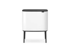 Brabantia Poubelle 2 Seaux 11+23l Blanc - 313547