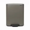 Brabantia Poubelle à Pédale 2x30l Platinum - 211546 1 Brabantia Poubelle à Pédale 2x30l Platinum - 211546 -Electroménager Soldes accessoire et rangement cuisine 18873661
