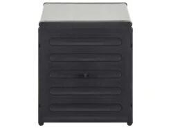 Armoire à Déchets De Jardin 85 X 34 X 40 Cm Gris 02_0006065 9 Armoire à Déchets De Jardin 85 X 34 X 40 Cm Gris 02_0006065 -Electroménager Soldes accessoire et rangement cuisine 19402979