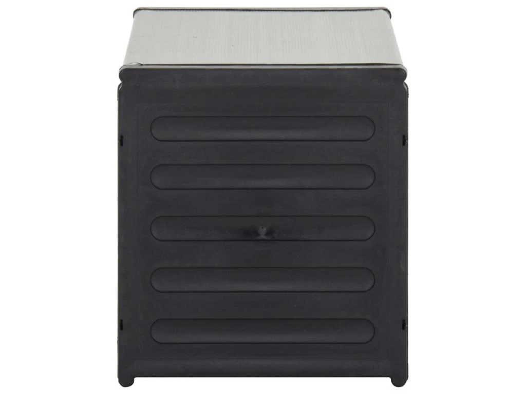 Armoire à Déchets De Jardin 85 X 34 X 40 Cm Gris 02_0006065 5 Armoire à Déchets De Jardin 85 X 34 X 40 Cm Gris 02_0006065 – Image 3