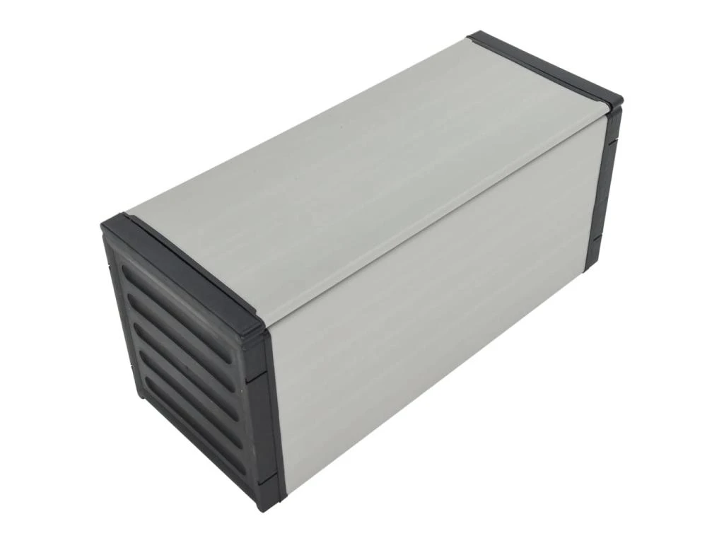 Armoire à Déchets De Jardin 85 X 34 X 40 Cm Gris 02_0006065 7 Armoire à Déchets De Jardin 85 X 34 X 40 Cm Gris 02_0006065 – Image 5