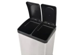 Poubelle à Ordures Acier Inoxydable 36 Litres 02_0006100 -Electroménager Soldes accessoire et rangement cuisine 19403071