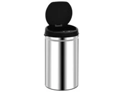 Poubelle à Capteur Automatique 40 Litres Acier Inoxydable 02_0006078 -Electroménager Soldes accessoire et rangement cuisine 19403077