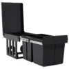Poubelle Amovible De Cuisine Fermeture En Douceur 48 Litres Noir 02_0006109 -Electroménager Soldes accessoire et rangement cuisine 19403083