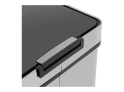 Poubelle Automatique Compacte Rectangulaire à Capteur De Mouvement Sans Contact Cuisine Salle De Bain Chambre (60 Litres, Led, Portée 30 Cm, à Piles, Inox / ABS) 14_0004474 -Electroménager Soldes accessoire et rangement cuisine 19403147