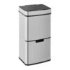 Poubelle Automatique Tri Sélectif Cuisine Trois Compartiments (67 Litres, 3 Compartiments, Portée Du Capteur De 30 Cm, Alimentation Par Piles, Acier Inoxydable) 14_0004466 1 Poubelle Automatique Tri Sélectif Cuisine Trois Compartiments (67 Litres, 3 Compartiments, Portée Du Capteur De 30 Cm, Alimentation Par Piles, Acier Inoxydable) 14_0004466 -Electroménager Soldes accessoire et rangement cuisine 19403161