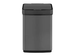 Fromm & Starck Poubelle Automatique Rectangulaire À Capteur De Mouvement Sans Contact Cuisine Salle De Bain Chambre (50 L, LED, Portée 30 Cm, À Piles, Inox / ABS) 14_0004473 -Electroménager Soldes accessoire et rangement cuisine 19403213