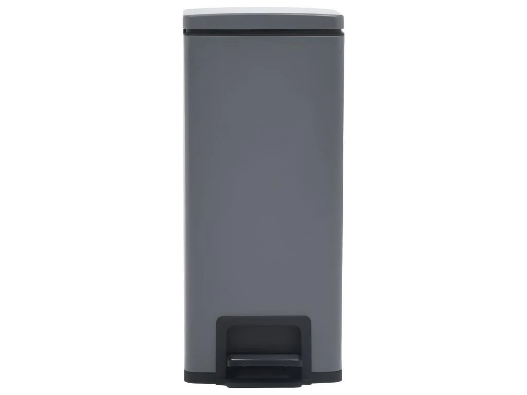 Poubelle à Pédale Anti-empreinte 30 Litres Acier Inoxydable Gris 02_0006068 4 Poubelle à Pédale Anti-empreinte 30 Litres Acier Inoxydable Gris 02_0006068 – Image 2