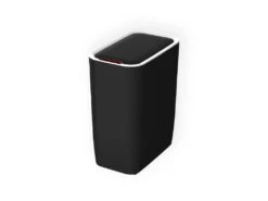 Poubelle De Recyclage Catter House Cosmos 8L 25x15,5x30 Cm Noir Avec Capteur De Mouvement Et Ouverture Automatique