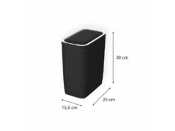 Poubelle De Recyclage Catter House Cosmos 8L 25x15,5x30 Cm Noir Avec Capteur De Mouvement Et Ouverture Automatique -Electroménager Soldes accessoire et rangement cuisine 21744551