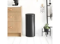 Touch Bin New 30 L Noir Mat Code G -Electroménager Soldes accessoire et rangement cuisine 21867301