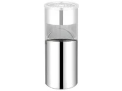 Poubelle à Cendrier D'hôtel 30 Litres Acier Inoxydable 02_0006101 -Electroménager Soldes accessoire et rangement cuisine 22023483